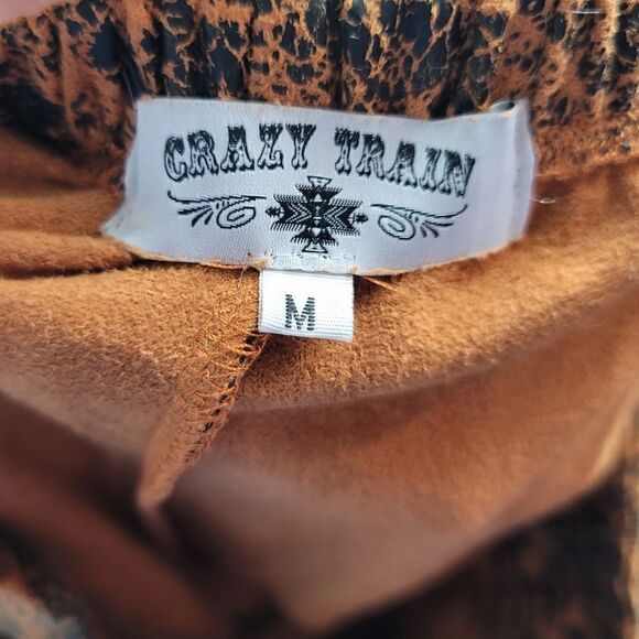 CRAZY TRAIN Faux Suede Shorts - Picture 6 of 7